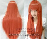 Ghost Cos Wig  Laranjada 70cm