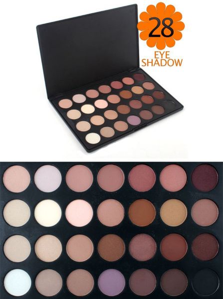 Paleta com 28 Sombras