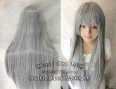 Ghost Cos Wig Cinza 80cm